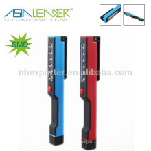 2015 VENDA QUENTE! ABS Material 6 smd Magnetic Pen Work Light